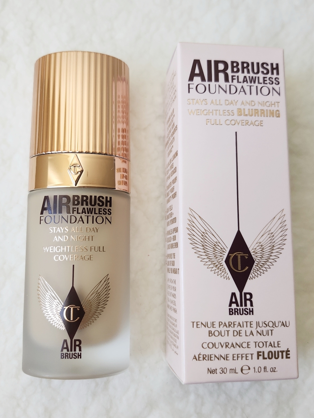 Charlotte Tilbury Airbrush Flawless Full Coverage Foundation, 5 Neutral